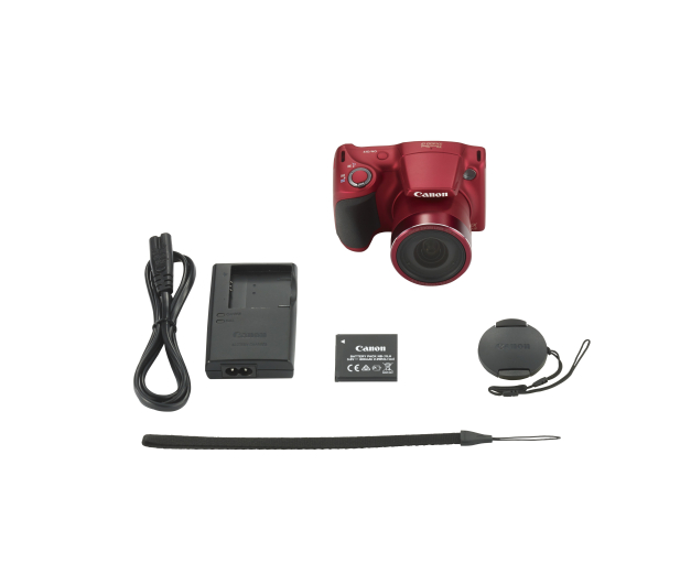 Canon SX400 RED - 1392447 - zdjęcie 3